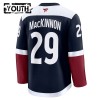 Colorado Avalanche tröja Fanatics Premium Nathan MacKinnon 2024-25 Navy Tredje - NHL Tröjor Barn